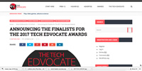 2017 Tech Edvocate Award Winner