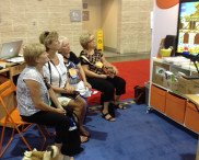 ISTE Teachers watching augmented reality