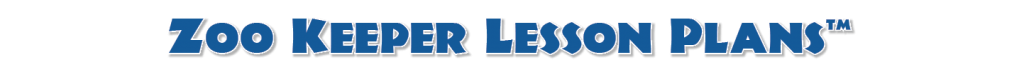 zoo keeper lesson plans