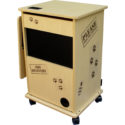 mobile lockable classroom cart