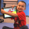 storybooks alive kid with tablet