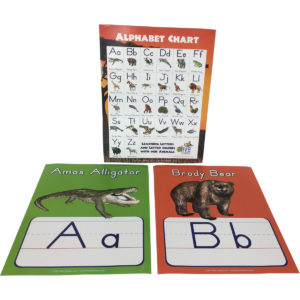 alphabet poster set with animals