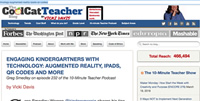 Cool Cat Teacher Podcast Augmented Reality for Kindergarten EdTech