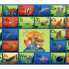 classroom alphabet animals rug augmented reality