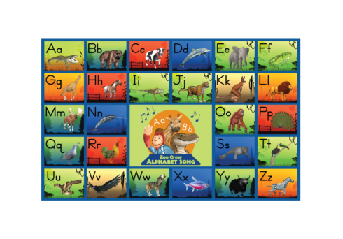 Zoo Crew Classroom Alphabet Rugs | Alive Studios | Supplemental Reading ...