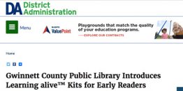 Gwinnett County Public Library Introduces Learning alive