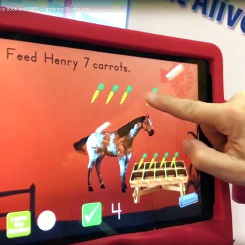 learn numbers and counting with augmented reality free mobile app