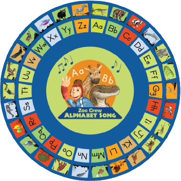 3d alphabet animal classroom rug