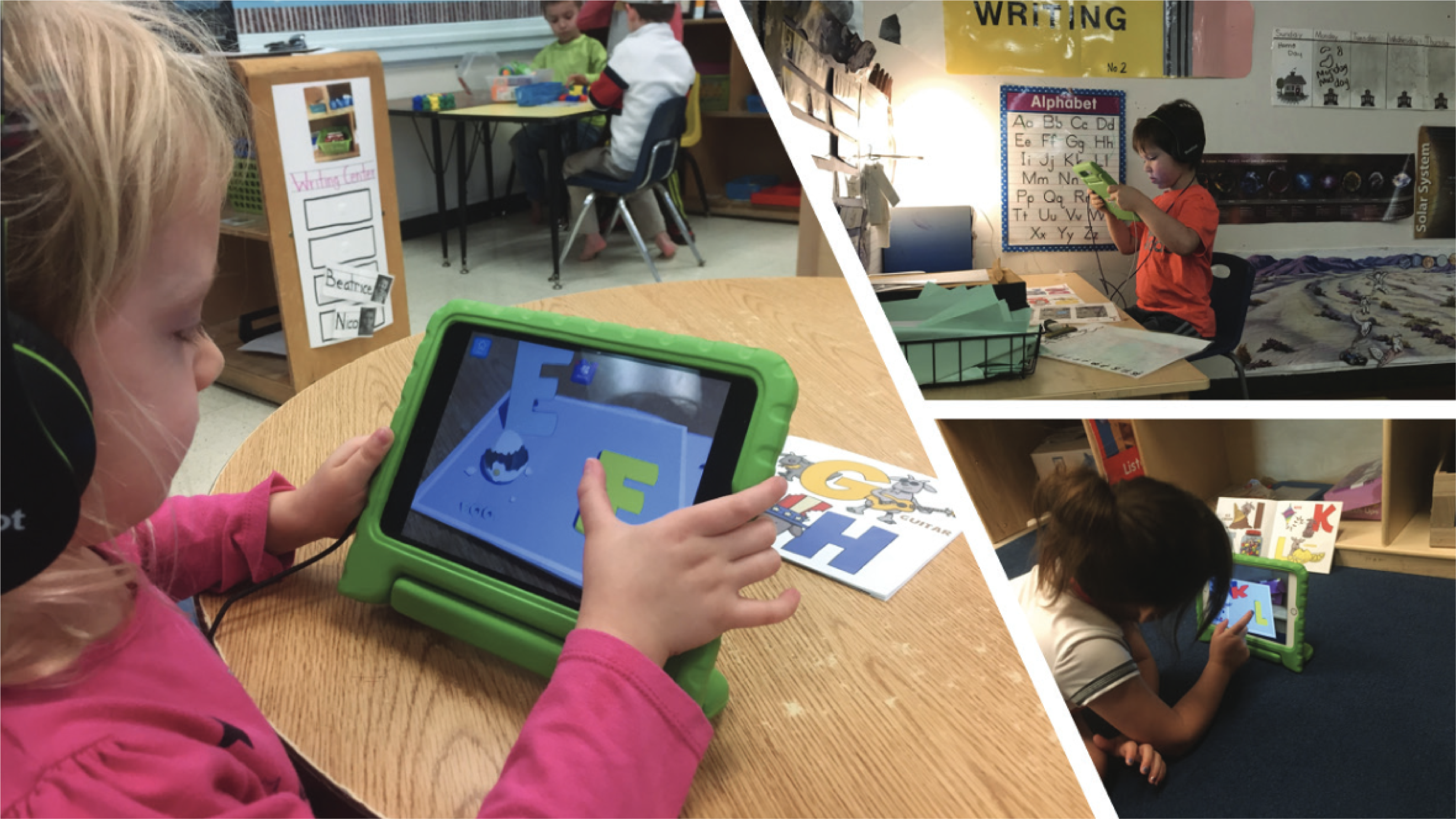 Introducing Augmented Reality in Early Childhood Literacy Learning