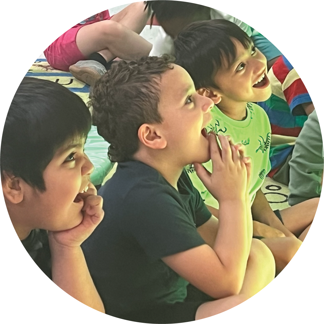 Students engaged in learning